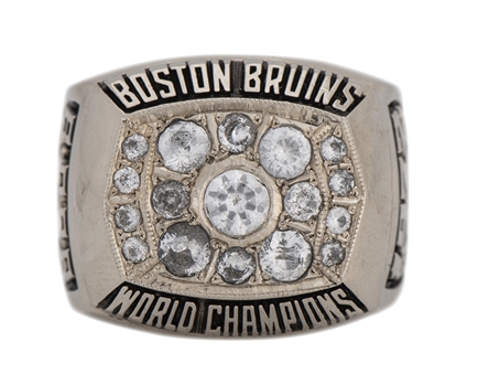 1972 Bobby Orr Stanley Cup Championship Salesmans Sample Ring